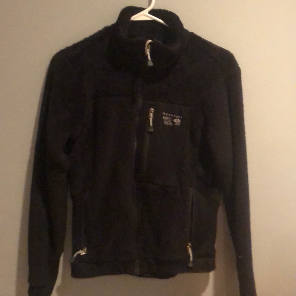 Black fuzzy jacket
